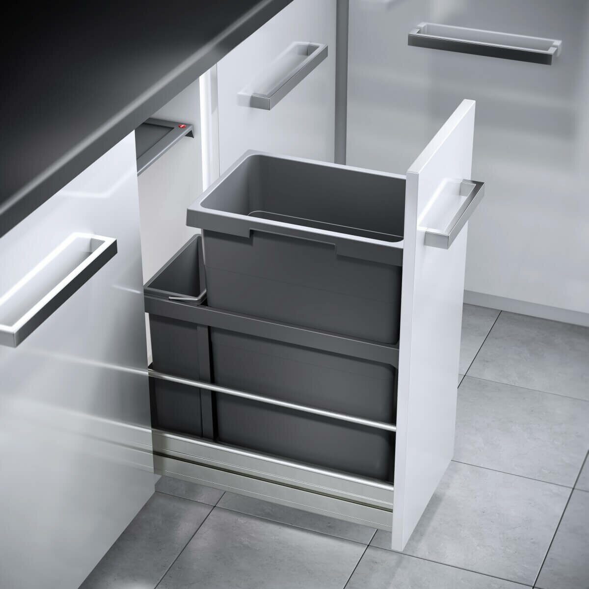 Мусорное ведро выдвижное 45л Euro-Cargo Hailo 3669101