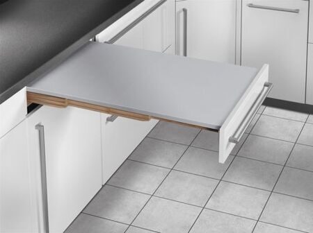 Выдвижная столешница с направляющими Rapid Hailo 3845-60 Decor White